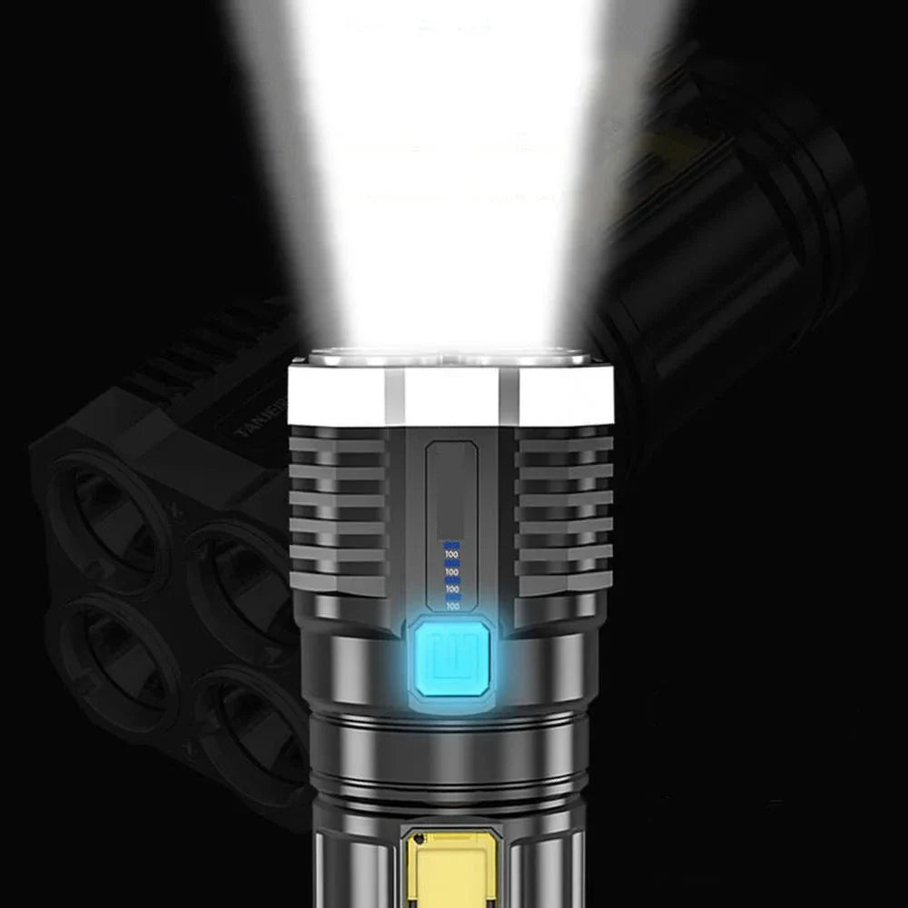 Lanterna Tática com Iluminação Intensa