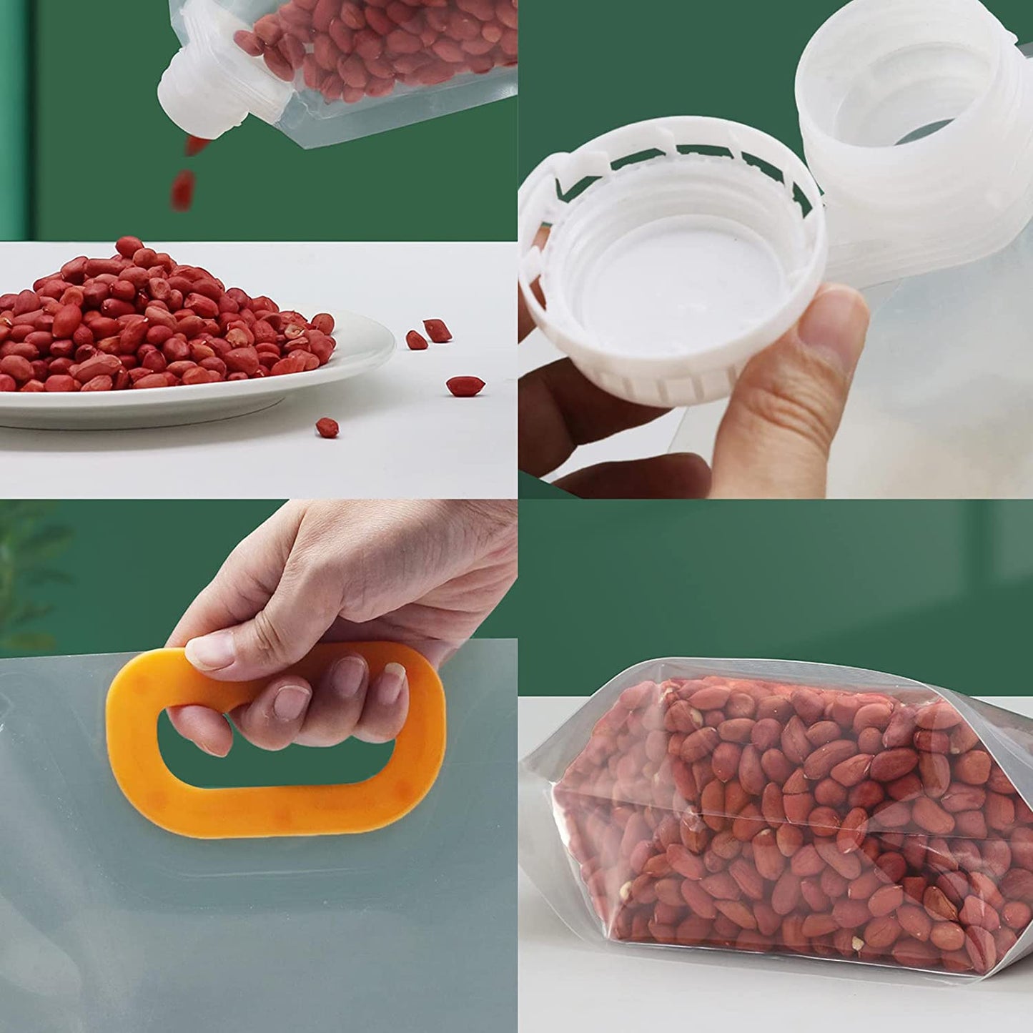 Sacos Pote Armazenador de Alimentos - Bag Pot