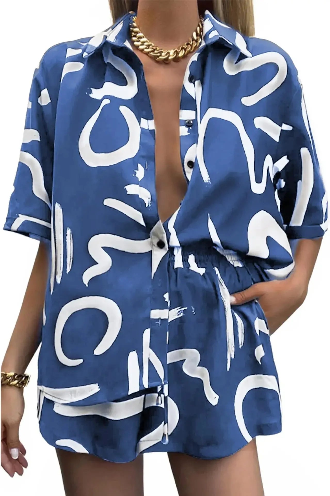 Conjunto Camisa e Short - Shirt-Set
