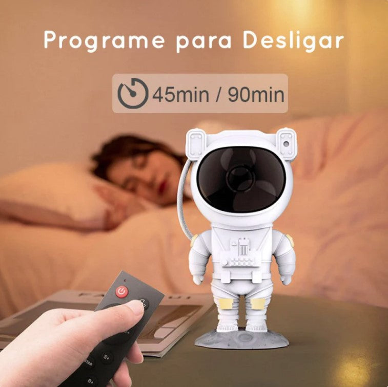 Projetor Astronauta Galaxy -CalmNight
