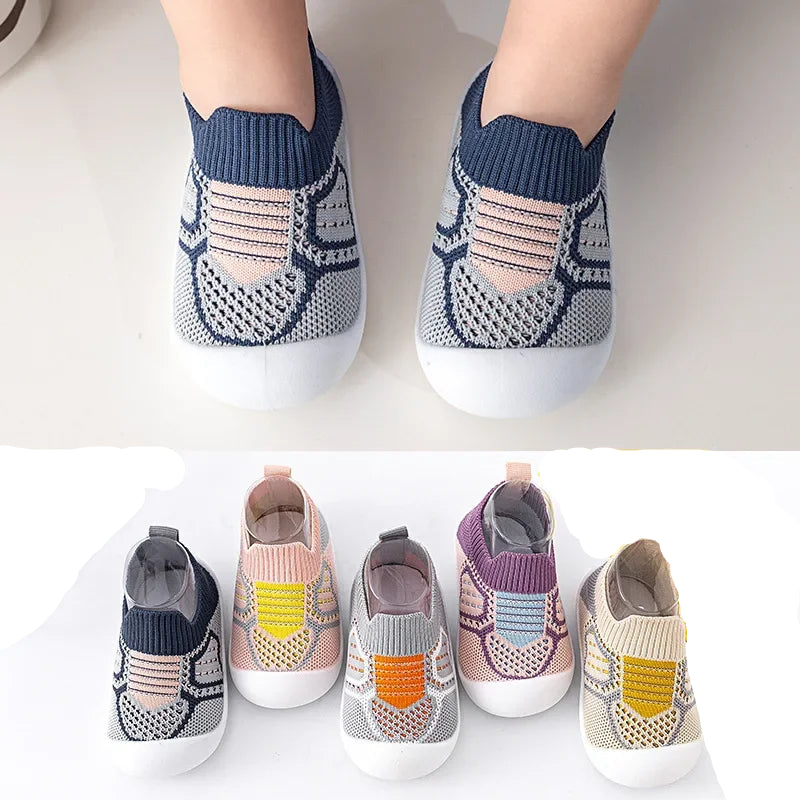 Sapatinhos Antiderrapantes para Bebês - SockShoe