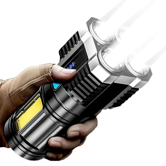 Lanterna Tática com Iluminação Intensa