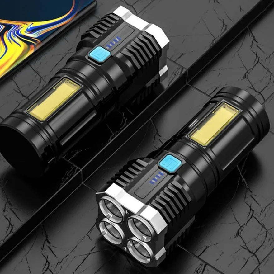 Lanterna Tática com Iluminação Intensa
