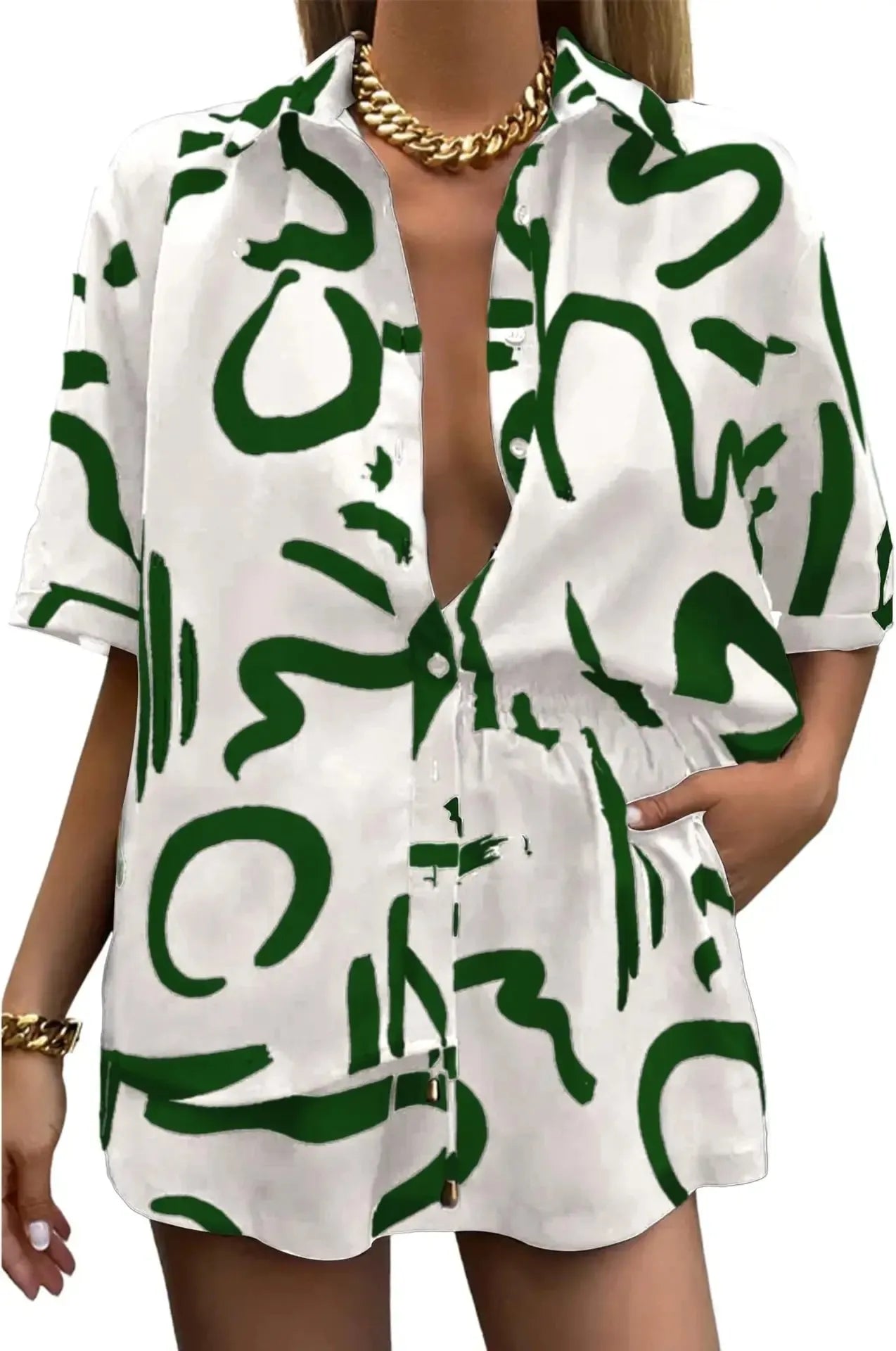 Conjunto Camisa e Short - Shirt-Set