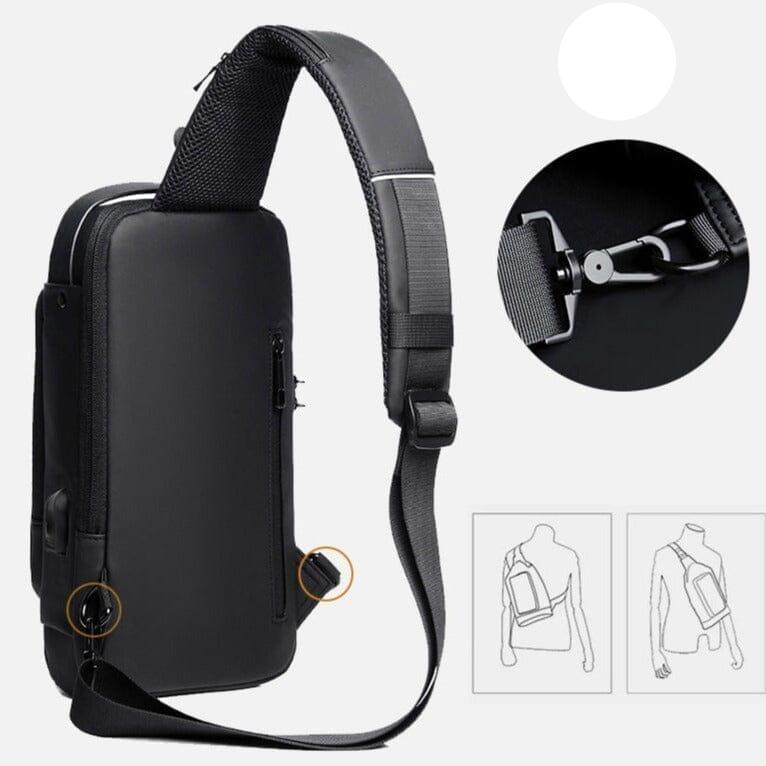 Mochila Anti-Furto com Senha e USB - Slim Bag