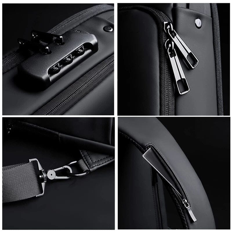 Mochila Anti-Furto com Senha e USB - Slim Bag