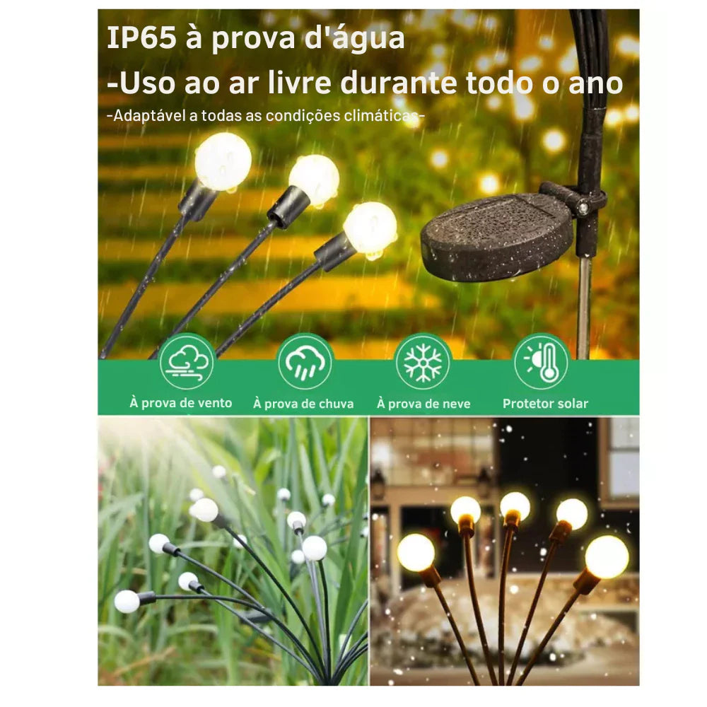 Luminaria De Jardim - Led Vagalume